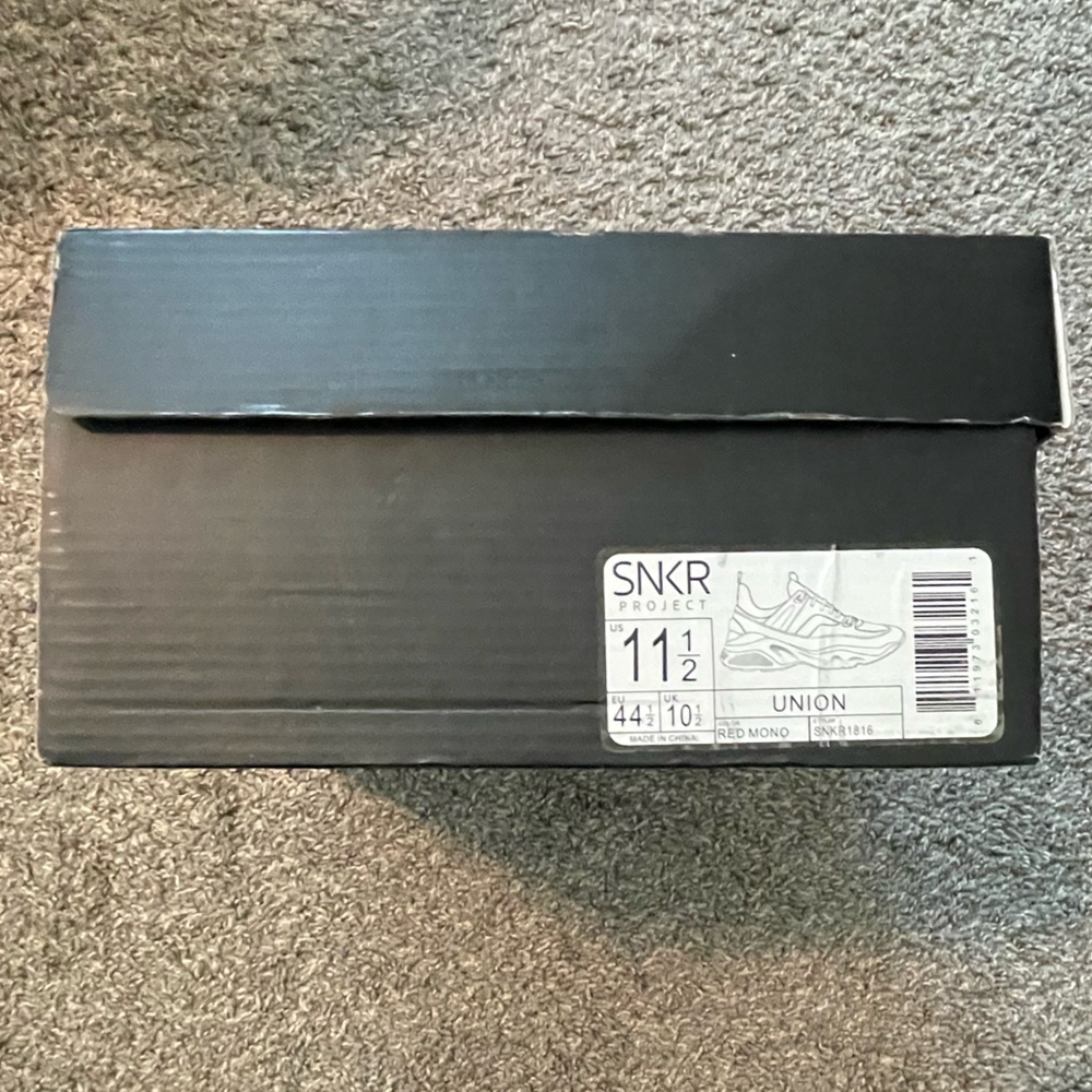 #62🔺EMPTY BOX ONLY🔺SNKR PROJECT UNION SNEAKER BOX 🔺‼️NO Sneakers Included ‼️